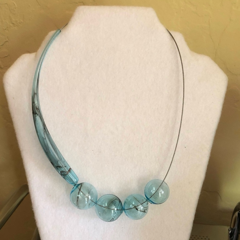 Hand Blown Glass Necklace